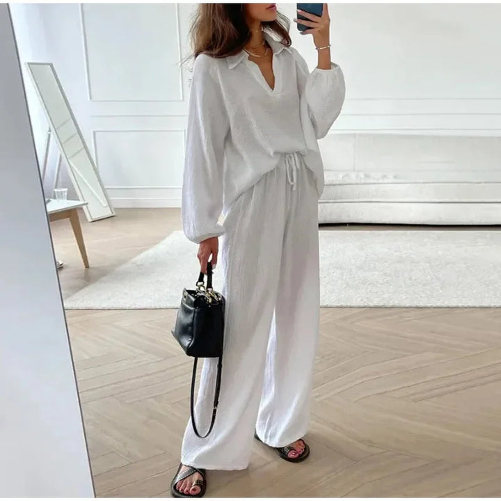 Mira Casual Top & Pants Set