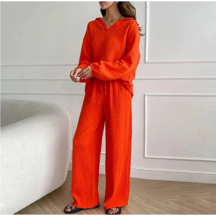 Mira Casual Top & Pants Set