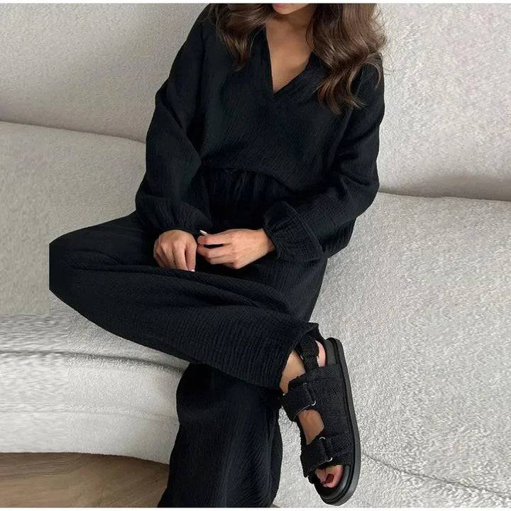 Mira Casual Top & Pants Set