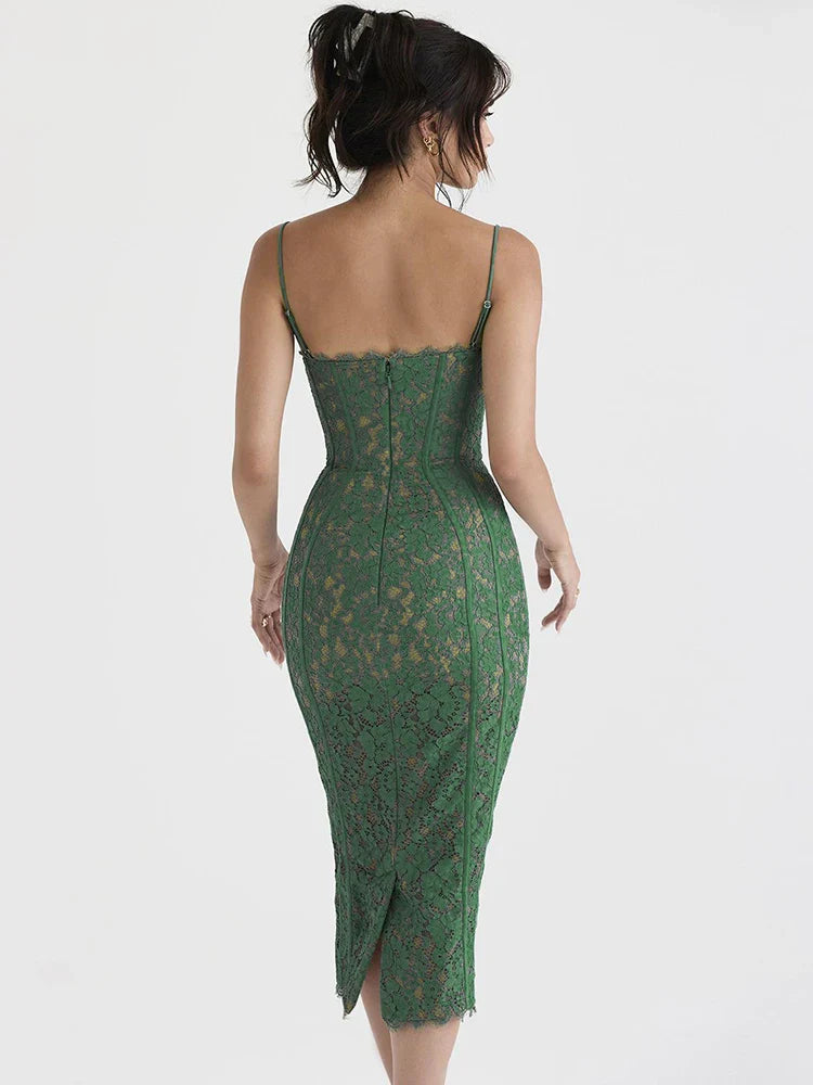 Meilani Bodycon Hollow-Out Dress